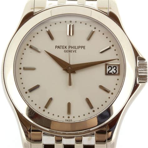 patek philippe calatrava 5107 white gold price|Patek Philippe Calatrava price list.